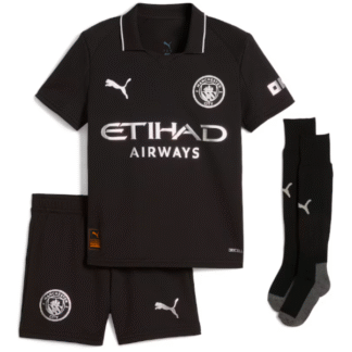 Manchester City Wyjazd Komplet Dzieci 25/26